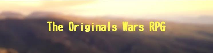 The Originals WARS RPG